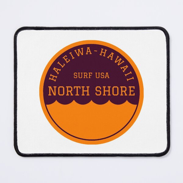 Item preview, North Shore Haleiwa Hawaii Vintage Retro Surf USA Travel Vacation Summer Sunset Beach designed and sold by tmartinezta.