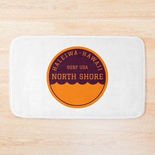 Item preview, North Shore Haleiwa Hawaii Vintage Retro Surf USA Travel Vacation Summer Sunset Beach designed and sold by tmartinezta.