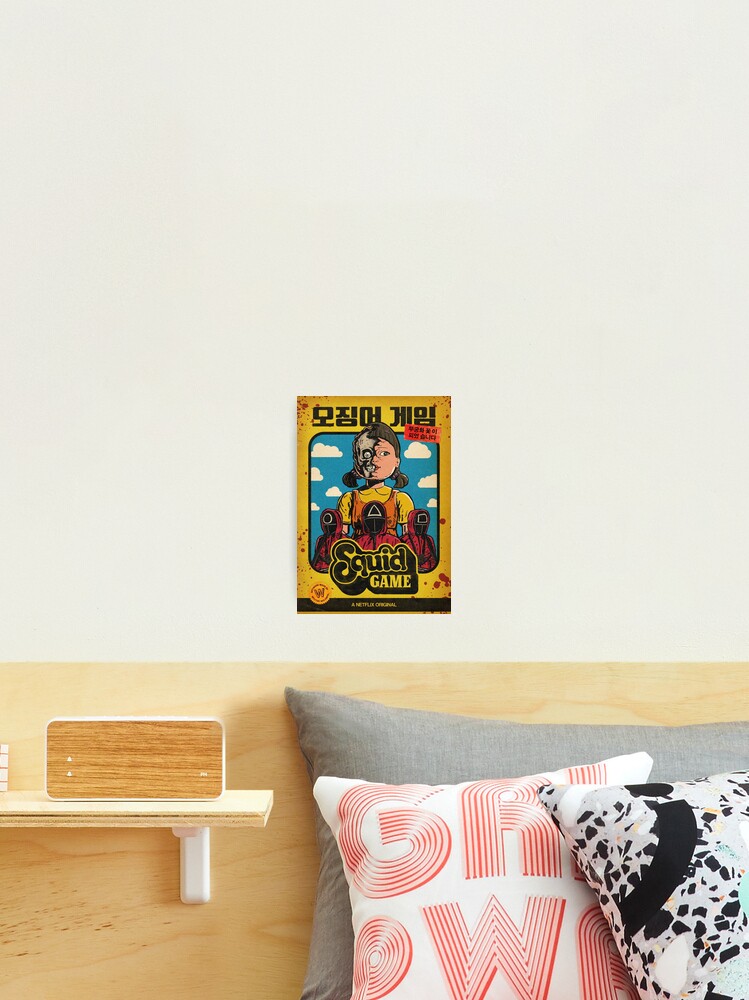 Thumbnail 1 of 3, Photographic Print, Vintage Squid Game art designed and sold by woutervanempel.