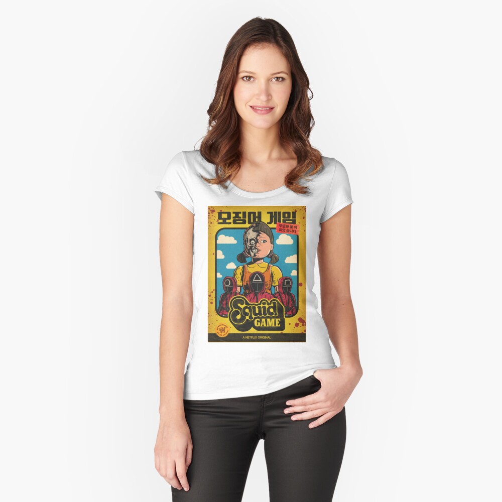 Item preview, Fitted Scoop T-Shirt designed and sold by woutervanempel.