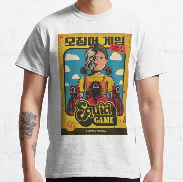 Squid Game TV Series Netflix Kids Boys Girls Birthday Gift Top T-Shirt 152 