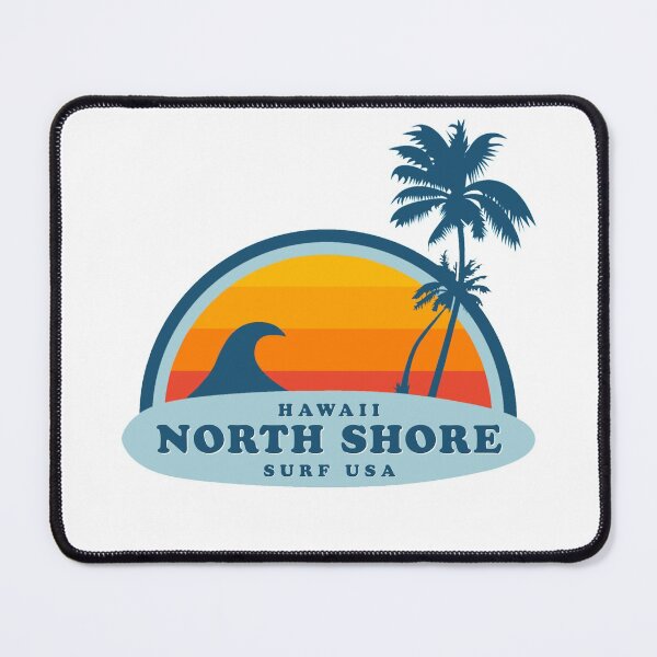 Item preview, North Shore Haleiwa Hawaii Vintage Retro Surf USA Travel Vacation Summer Sunset Beach designed and sold by tmartinezta.