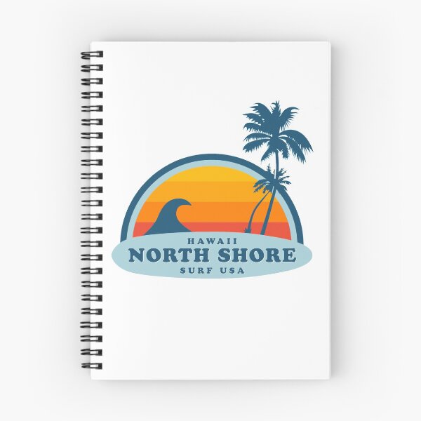 Item preview, North Shore Haleiwa Hawaii Vintage Retro Surf USA Travel Vacation Summer Sunset Beach designed and sold by tmartinezta.