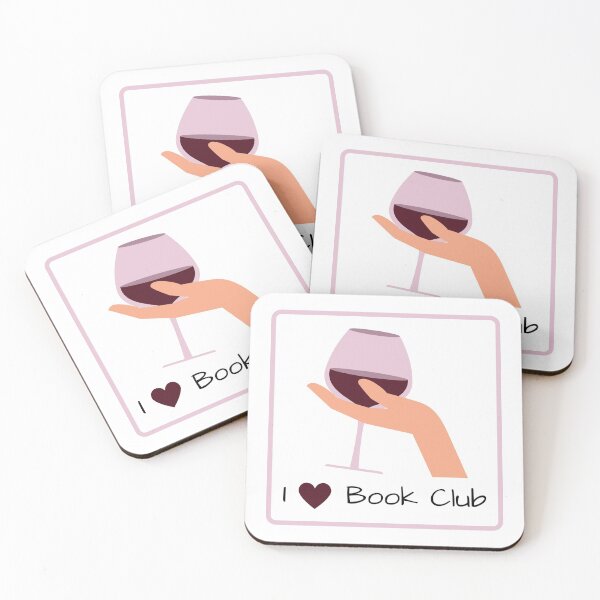 Item preview, I Love Book Club - Wine designed and sold by Banjoseph.