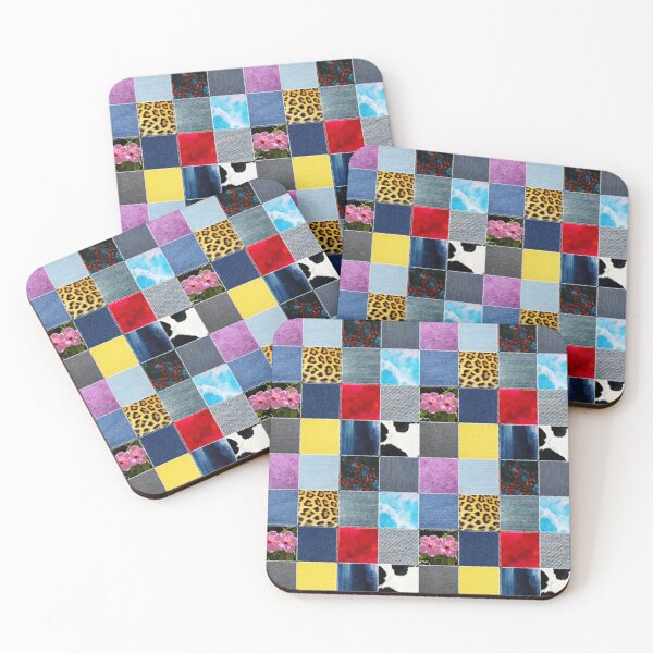 Item preview, 65 MCMLXV Blue Jeans Denim Patchwork Pattern designed and sold by 65 MCMLXV.