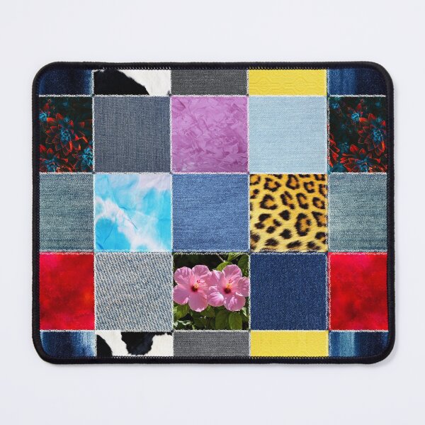 Item preview, 65 MCMLXV Blue Jeans Denim Patchwork Pattern designed and sold by 65 MCMLXV.