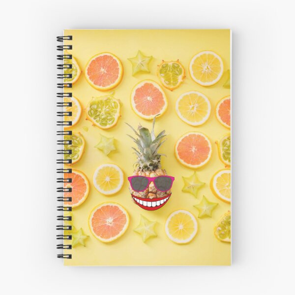 Item preview, Tropical Pineapple lemon orange Fruit Vibz designed and sold by Poetic4Passion.