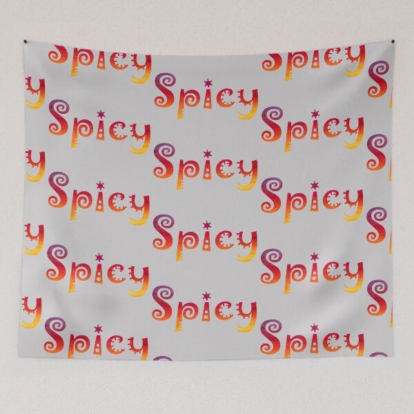 Item preview, Spicy. A spicy hot one word design. designed and sold by lightnshadow1.