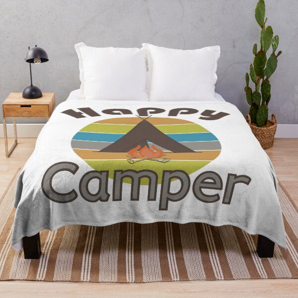 Item preview, Happy Camper designed and sold by HomePlusArts.