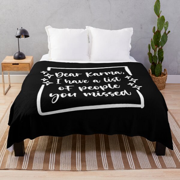 Item preview, Dear karma i have a list of people you missed designed and sold by pnkpopcorn.