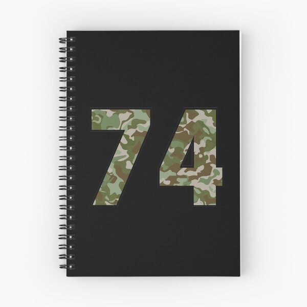 Item preview, Army Camo Number Seventy-four Veteran Lucky Number 74 designed and sold by Urosek.