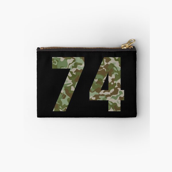 Item preview, Army Camo Number Seventy-four Veteran Lucky Number 74 designed and sold by Urosek.