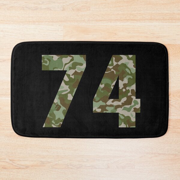 Item preview, Army Camo Number Seventy-four Veteran Lucky Number 74 designed and sold by Urosek.