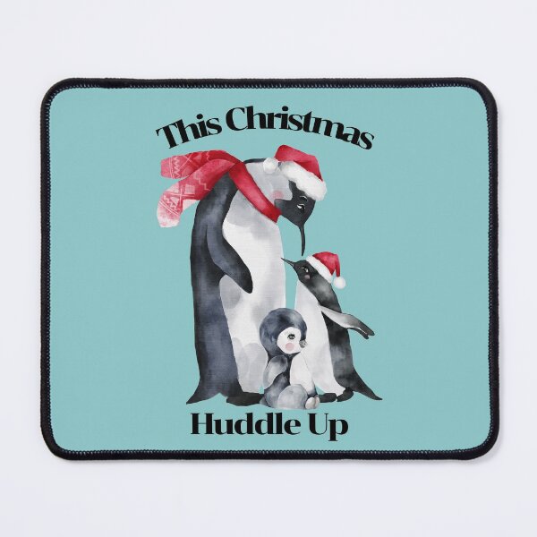Item preview, Christmas Design Penguin Pun, Huddle Up designed and sold by Coralgb.