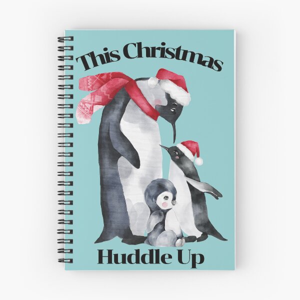 Item preview, Christmas Design Penguin Pun, Huddle Up designed and sold by Coralgb.