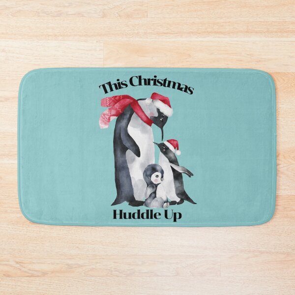 Item preview, Christmas Design Penguin Pun, Huddle Up designed and sold by Coralgb.