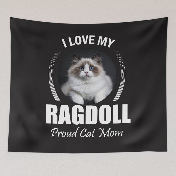 Item preview,  ragdoll cat mom funny designed and sold by vidyaroul.