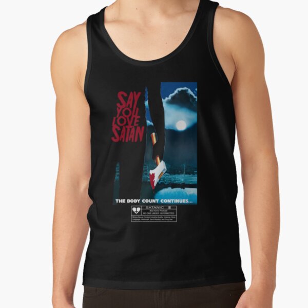 Say You Love Satan 80s Horror Podcast - Friday the 13th Tank Top