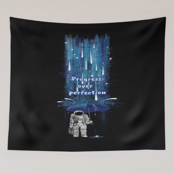 Item preview, Progress not Perfection designed and sold by ZubiyaArt.