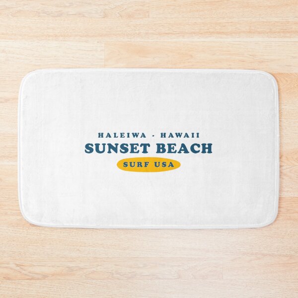 Item preview, Sunset Beach North Shore Haleiwa Hawaii Vintage Retro Surf USA Travel Vacation Summer Sunset Beach designed and sold by tmartinezta.