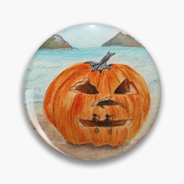 Item preview, Kailua Jack-o-Lantern designed and sold by CathiePuaArt.