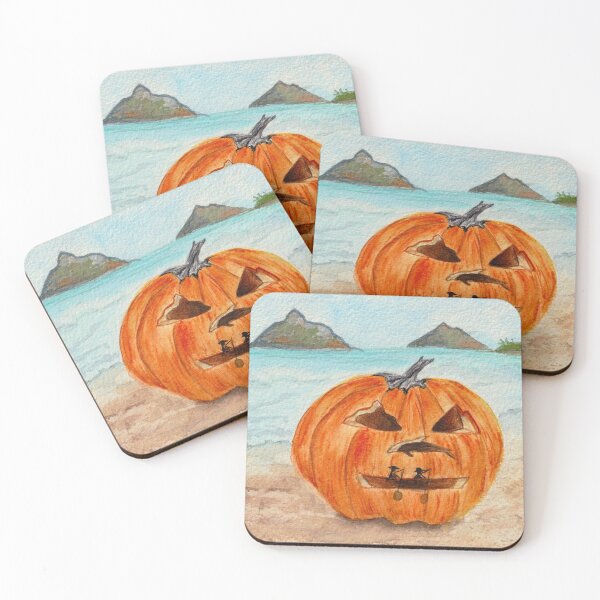 Item preview, Kailua Jack-o-Lantern designed and sold by CathiePuaArt.