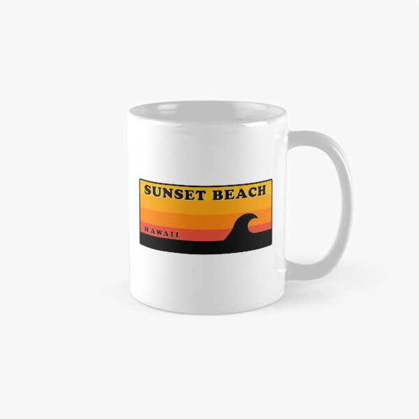 Item preview, Sunset Beach North Shore Haleiwa Hawaii Vintage Retro Surf USA Travel Vacation Summer Sunset Beach designed and sold by tmartinezta.