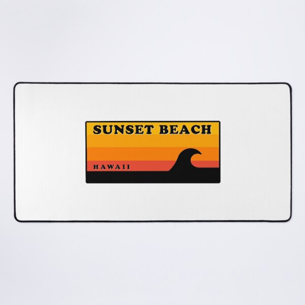Item preview, Sunset Beach North Shore Haleiwa Hawaii Vintage Retro Surf USA Travel Vacation Summer Sunset Beach designed and sold by tmartinezta.