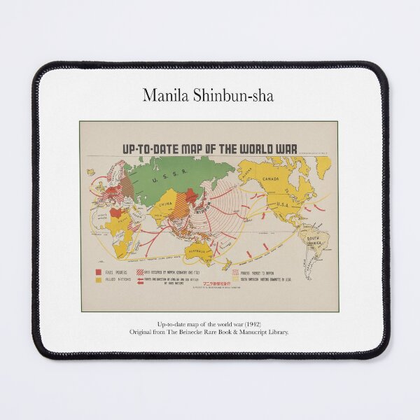 Item preview, Vintage Second World War WWII map 1942 designed and sold by FrostMintStudio.