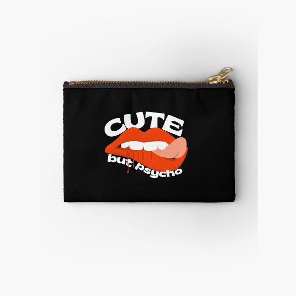 Item preview, Cute But Psycho With Red Bloody Lips designed and sold by NECHSTORE.