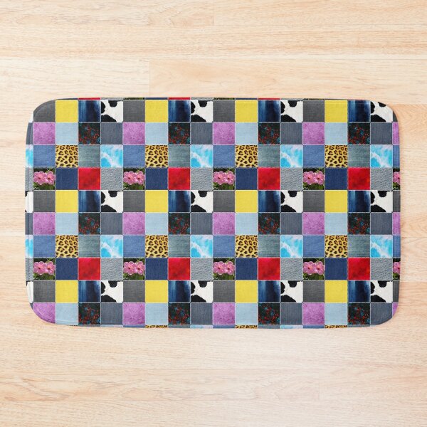 Item preview, 65 MCMLXV Blue Jeans Denim Patchwork Pattern designed and sold by 65 MCMLXV.