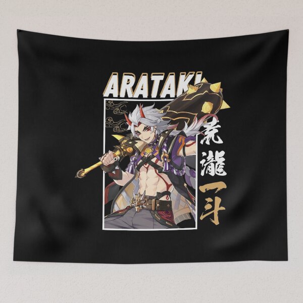 Item preview, Genshin Impact Arataki Itto designed and sold by Omagatoki.
