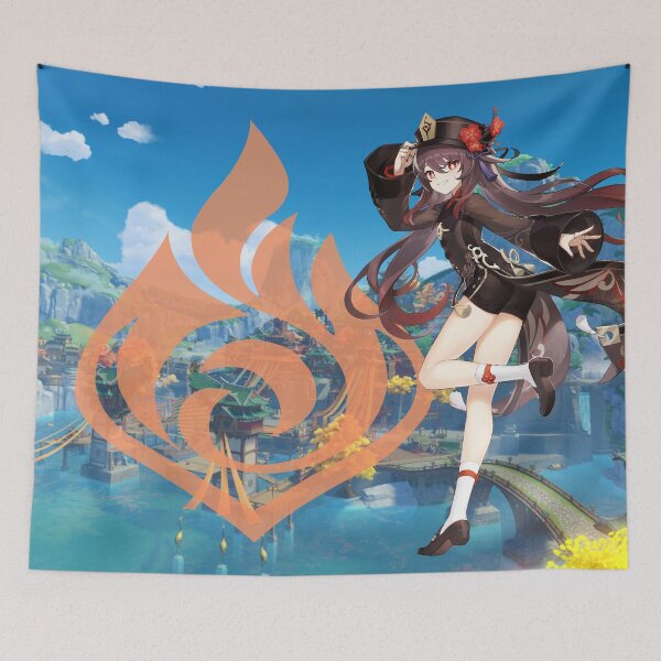 Item preview, Hu Tao - Genshin Impact designed and sold by VelvetZone.