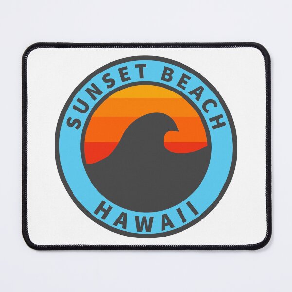Item preview, Sunset Beach North Shore Haleiwa Hawaii Vintage Retro Surf USA Travel Vacation Summer Sunset Beach designed and sold by tmartinezta.