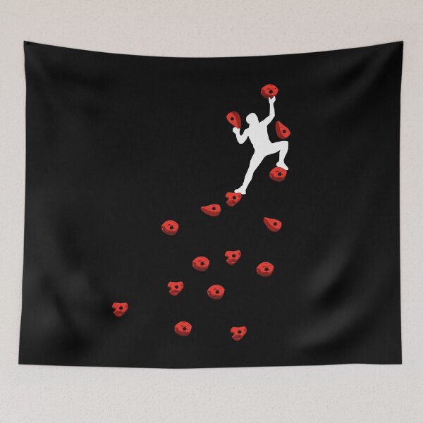 Item preview, Bouldering Climbing Red Boulder Grips Men Man designed and sold by DerNerd.