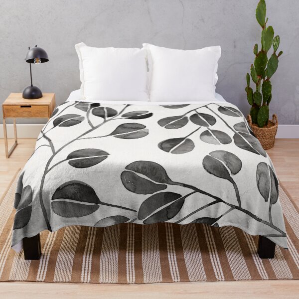 Item preview, Silver Dollar Eucalyptus – Black designed and sold by Cat Coquillette.