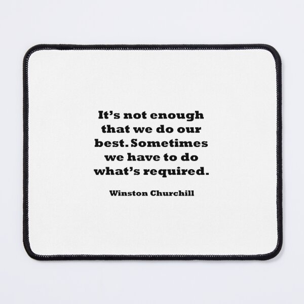 Item preview, Churchill - Do What's Required designed and sold by Smolive.