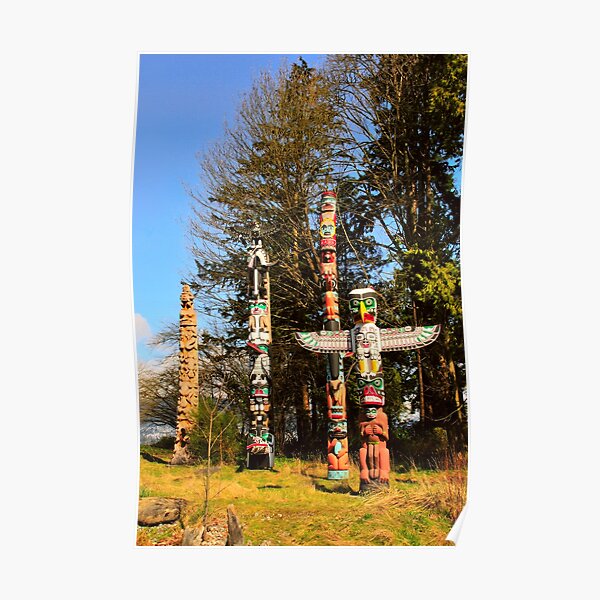 Totem Poles Poster