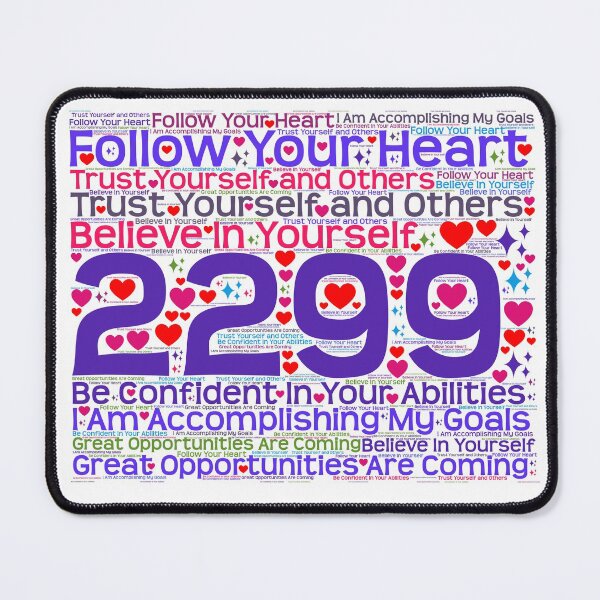 Item preview, Angel Number 2299 Follow Your Heart Trust designed and sold by frankie5368.