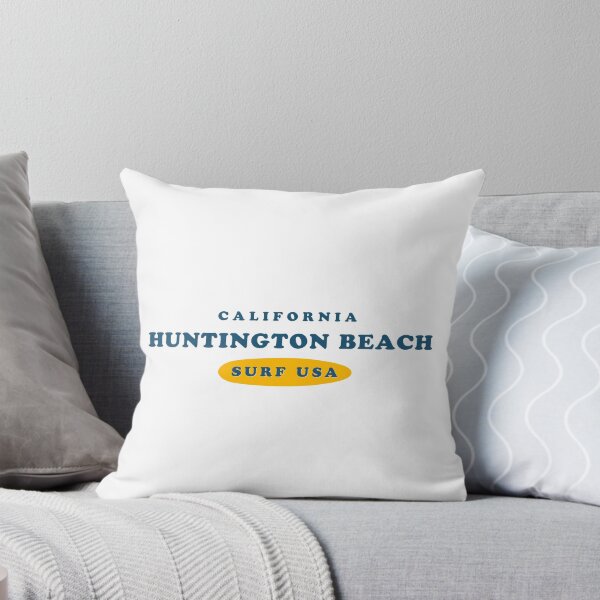 Item preview, Huntington Beach California Vintage Retro Surf USA Travel Vacation Summer Sunset Beach designed and sold by tmartinezta.