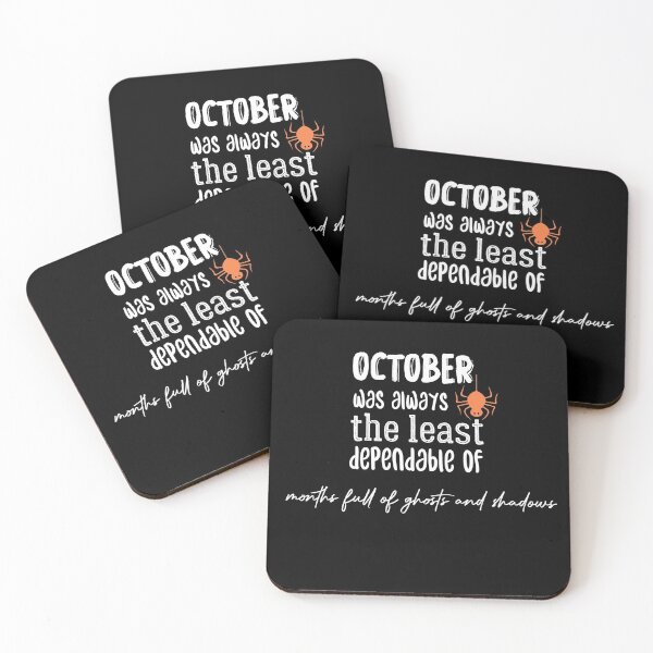 Item preview, October was always the least dependable of months full of ghosts and shadows designed and sold by Brother's Clothing.