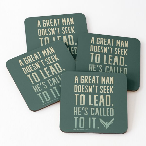 Item preview, Dune (2021) movie quote - A Great Man Doesn't Seek to Lead designed and sold by Luhmdesign.