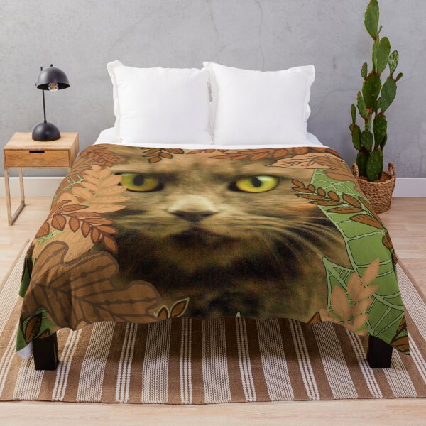 Item preview, Cat In The Leaves designed and sold by Haloproductions.