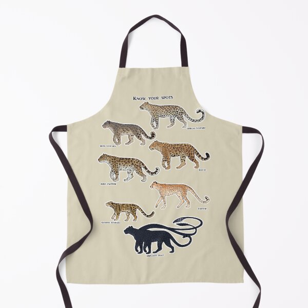 Item preview, "Know your spots" spotted big cats natural history designed and sold by InterfectorFactory.