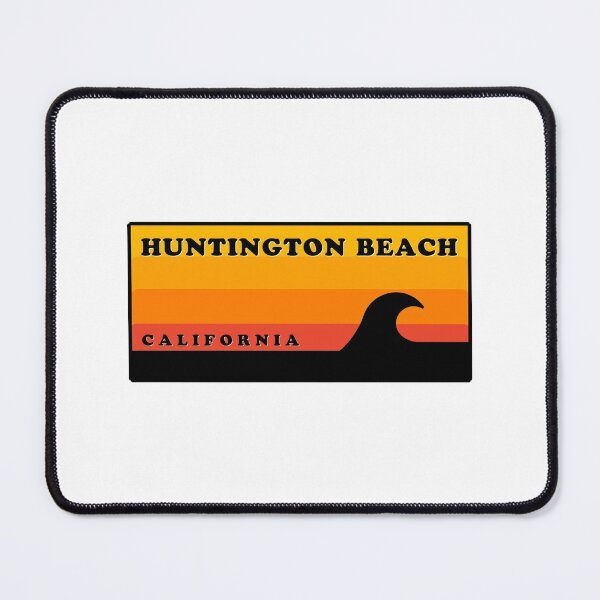 Item preview, Huntington Beach California Vintage Retro Surf USA Travel Vacation Summer Sunset Beach designed and sold by tmartinezta.