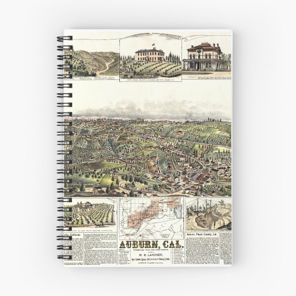 Item preview, Auburn - California - 1887 designed and sold by paulrommer.