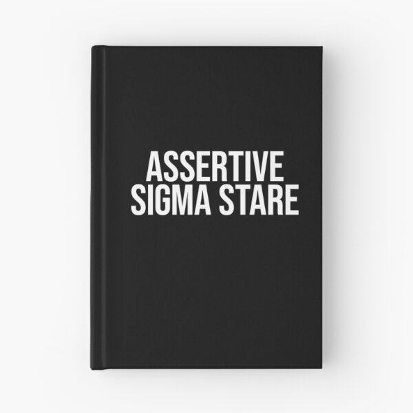 Item preview, Assertive Sigma Stare designed and sold by MariosNydras.