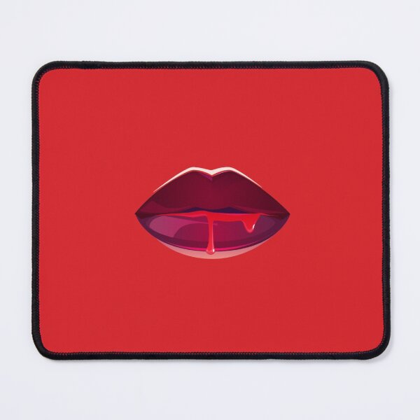 Item preview, Red Lady Vampire Halloween Lips designed and sold by Creepyhollow.