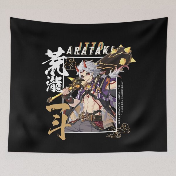 Item preview, Genshin Impact Arataki Itto designed and sold by Omagatoki.