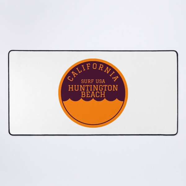 Item preview, Huntington Beach California Vintage Retro Surf USA Travel Vacation Summer Sunset Beach designed and sold by tmartinezta.